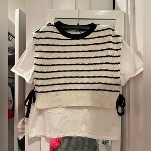 Zara striped top